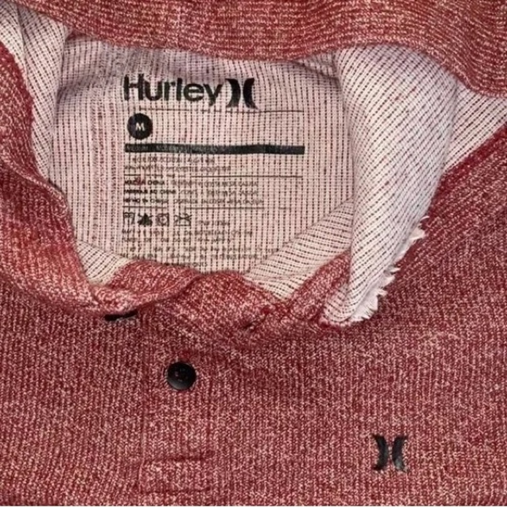 Hurley Lightweight Knit 3 Button Pullover Sweater… - image 3